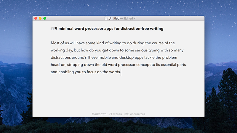Illustration for article titled 9 Minimal Word Processor Apps for Distraction-Free Writing